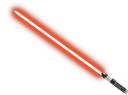 Custom Slack Emoji - Lightsaber Red