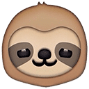 Custom Slack Emoji - Sloth